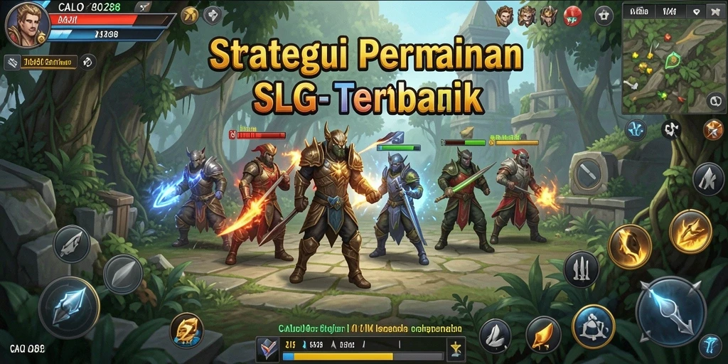 Tampilan menarik dari gameplay strategis CALO288.