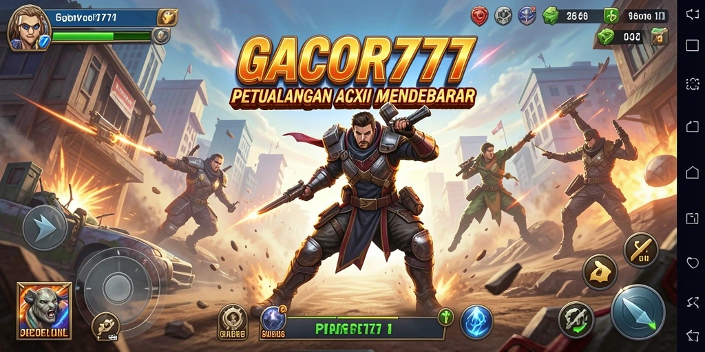 Tampilan gameplay GACOR777 yang penuh aksi dan tantangan.