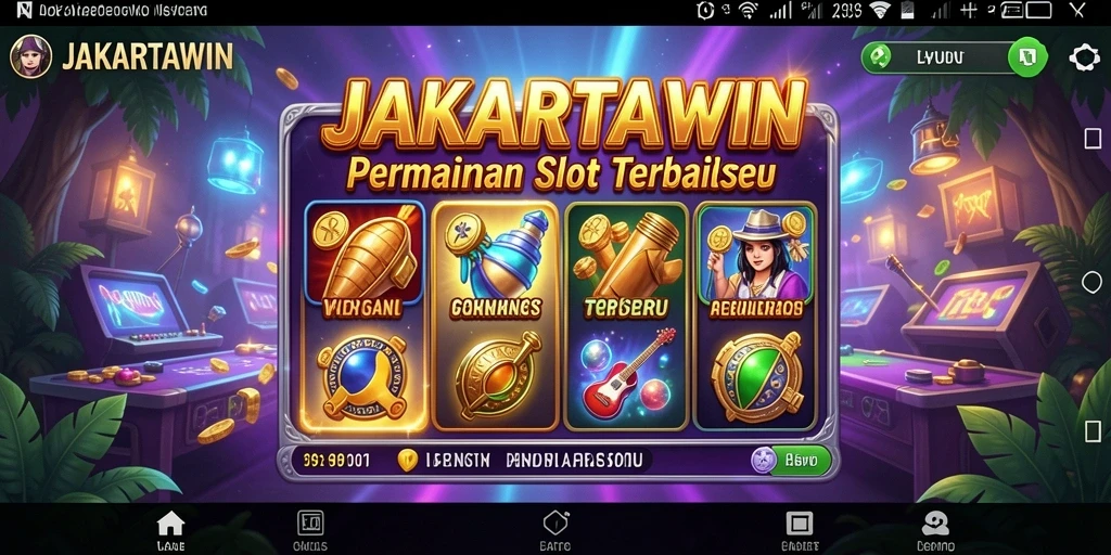 Gameplay Slot yang menegangkan dan menyenangkan di JAKARTAWIN.