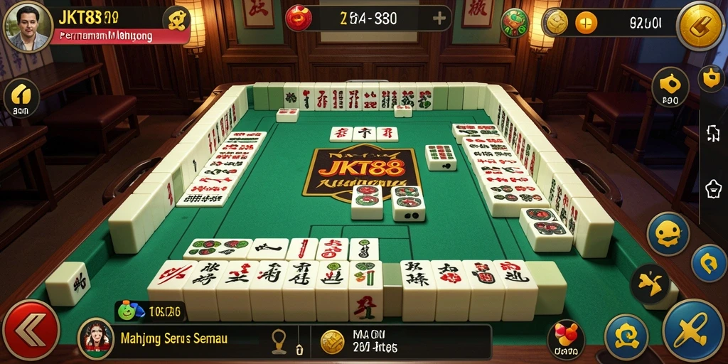Tampilan gameplay penuh warna dan interaktif dari JKT88 yang menyenangkan.