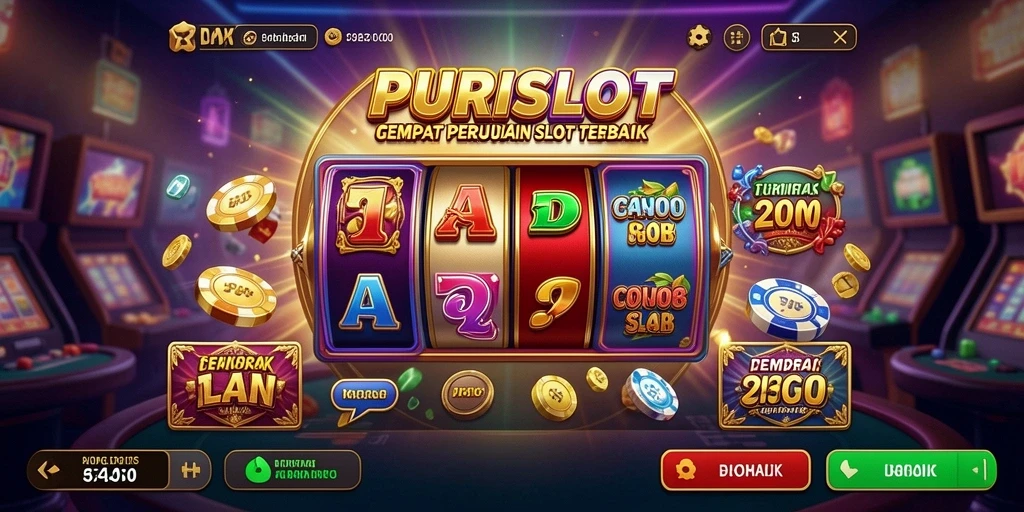 Tampilan gameplay <strong>PURISLOT</strong> yang menarik dan mengasyikkan.