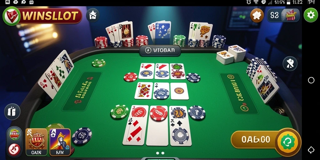 Tampilan gameplay seru dan interaktif dari WINSLOT Gaple.